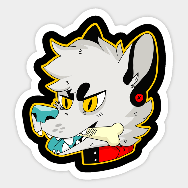 Ghost Sticker by 70v